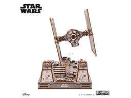 Ugears 3D dřevěná mechanická skládačka Star Wars Stíhačka TIE